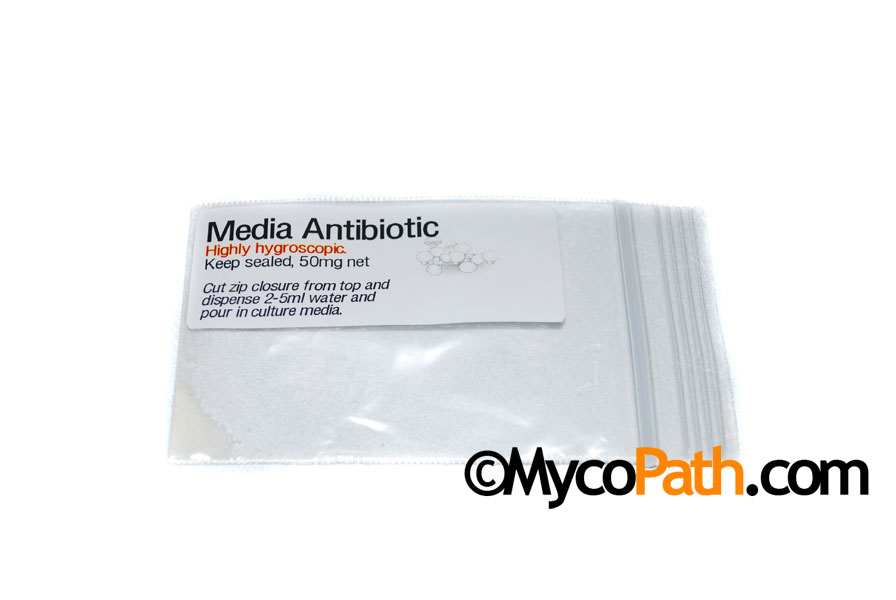 Antibiotic for culture media - 1 gram - Sterilizable