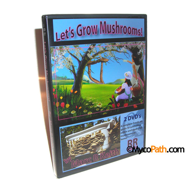 Lets Grow Mushrooms! 2 DVD Set, 3rd Edition