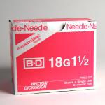 HSW 18g 1 1/2" Needles (Case of 100) HSW 18g 1 1/2" Needles (Case of 100)