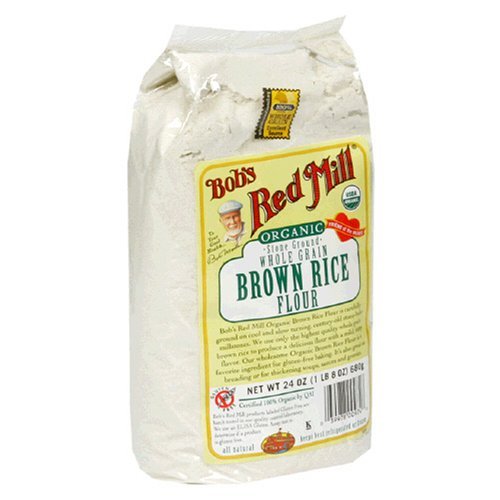 Organic Brown Rice Flour - 3 lb - Click Image to Close