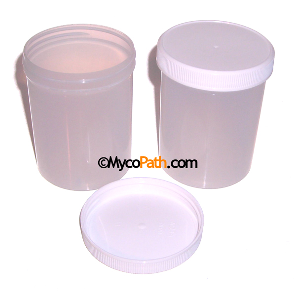 1/2 Pint Plastic Canning Jars with Lids 0.95 Mycopath